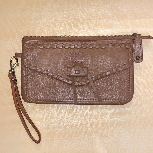 Lucky Brand Handbags - Lucky Brand Western Leather Wristlet or Clutch